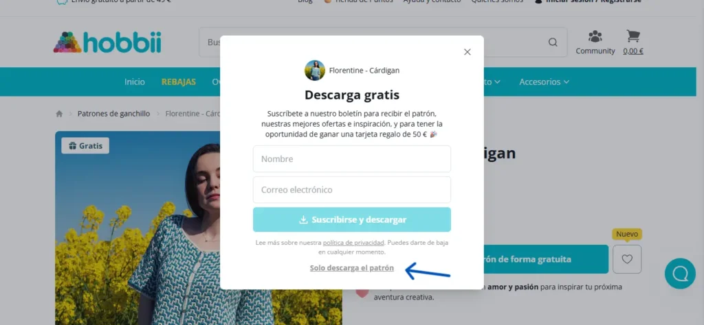 Descarga de patrones gratis de crochet en Hobbii